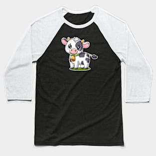 Cute Cow Baseball T-Shirt